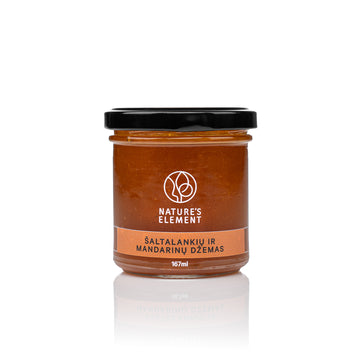 Šaltalankių ir mandarinų džemas  170 ml
