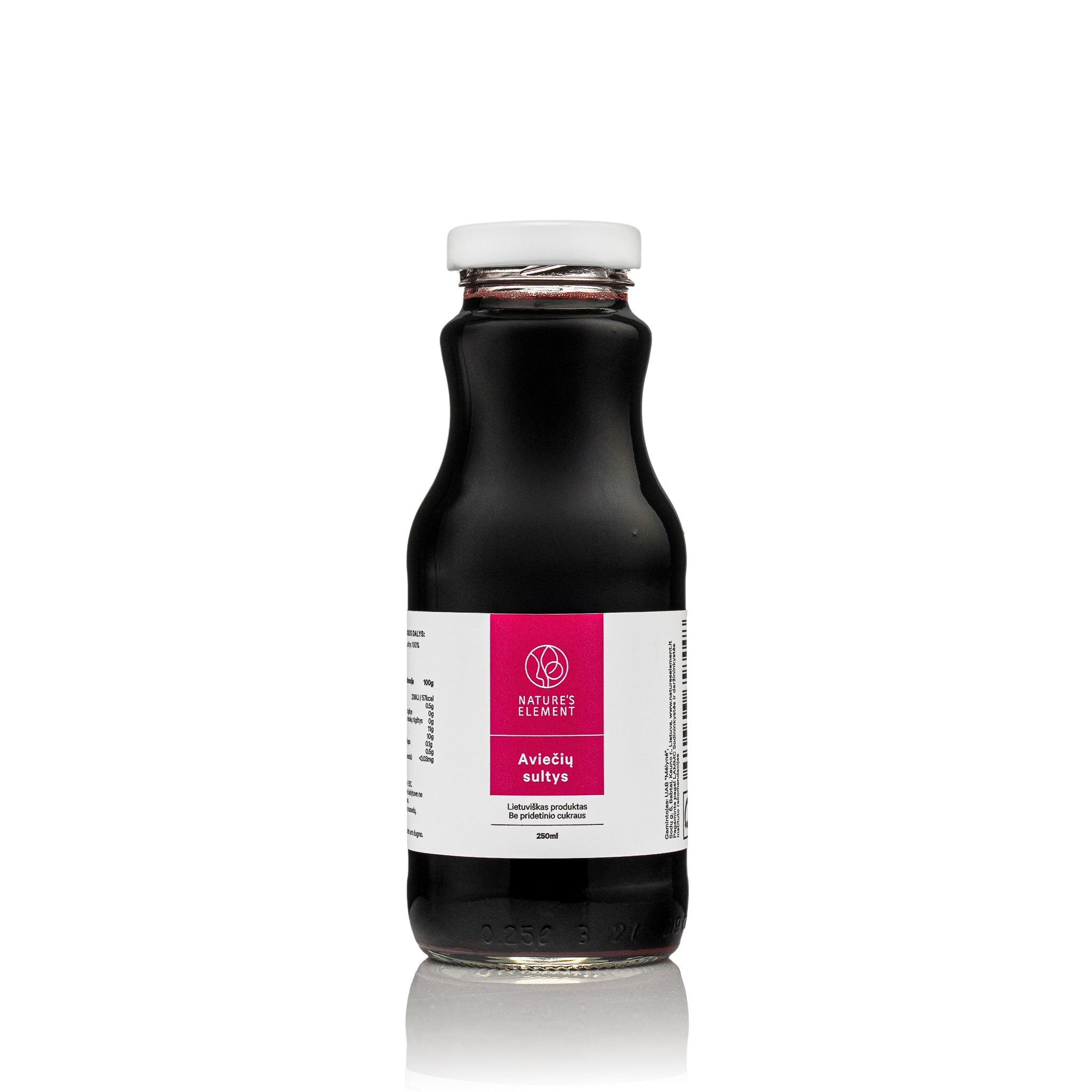 Aviečių sultys (be pridėtinio cukraus)  250 ml