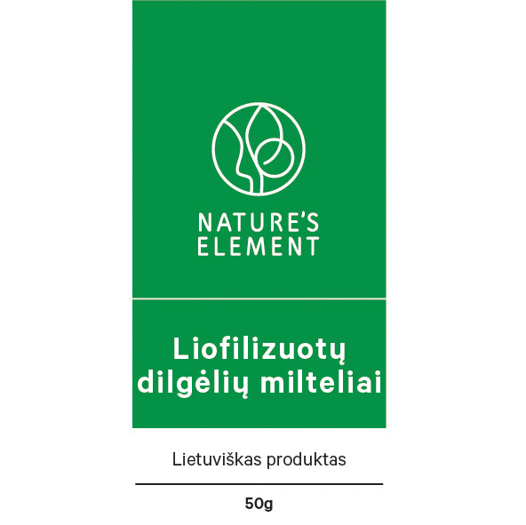 Liofilizuotų dilgėlių milteliai  50 g image 0