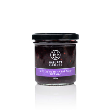 Medlievų ir rabarbarų džemas 170 ml