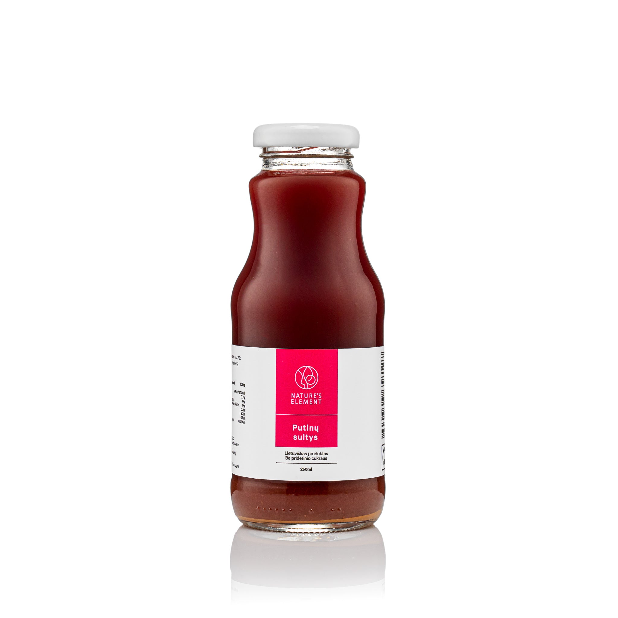 Putinų sultys (be pridėtinio cukraus)  250 ml